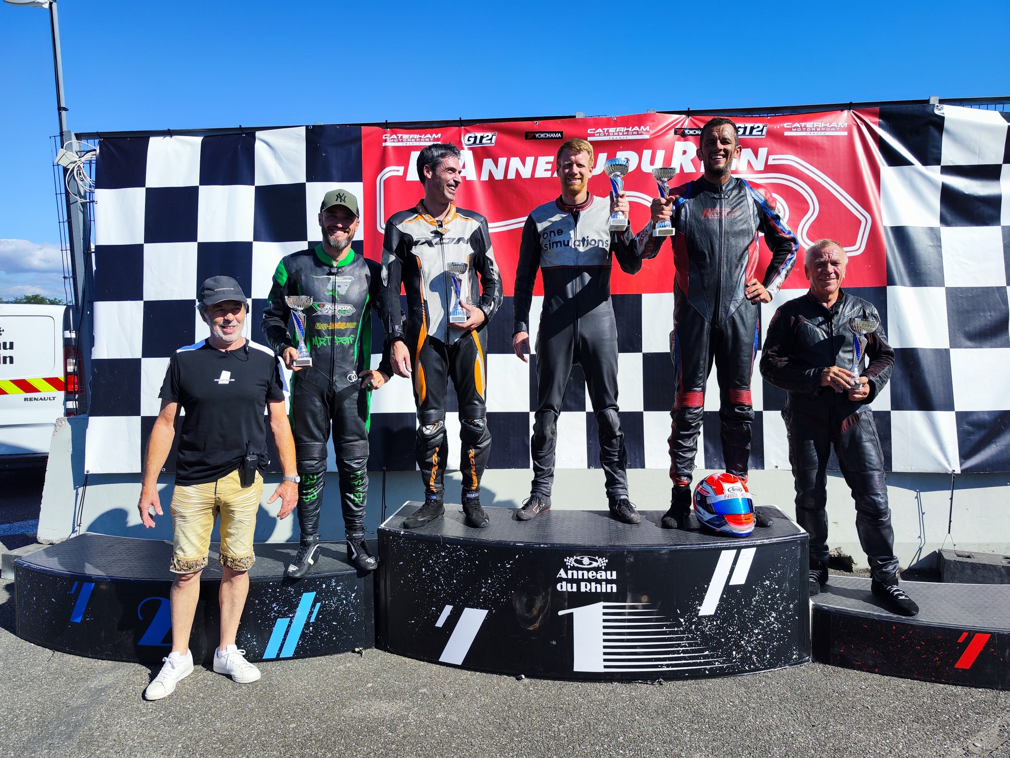 anneau du Rhin podium
